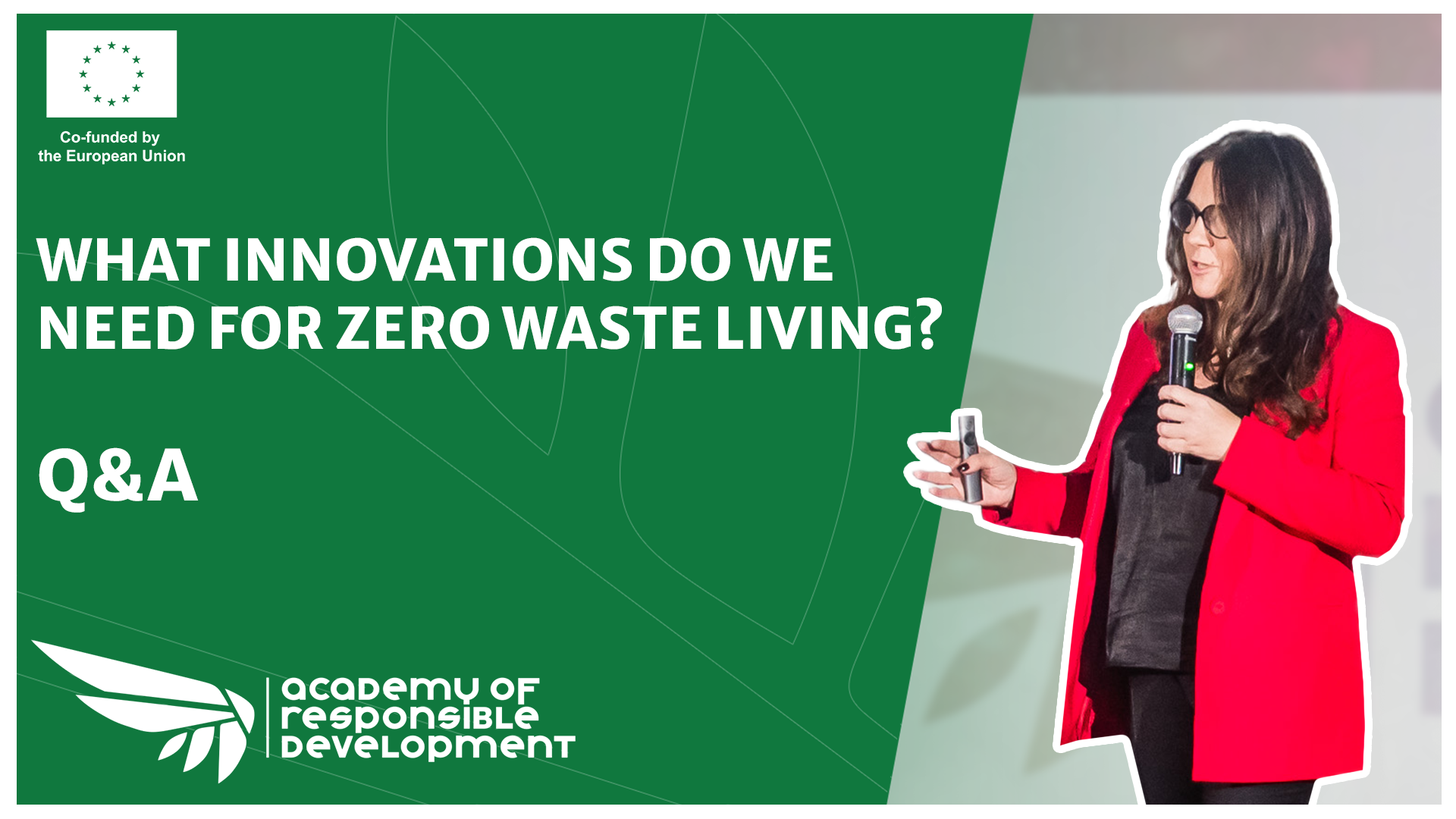 What innovations do we need for zero waste living? - Q&A